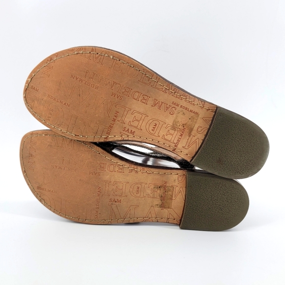 SAM EDELMAN GLADIATOR SANDALS. - Picture 4 of 7